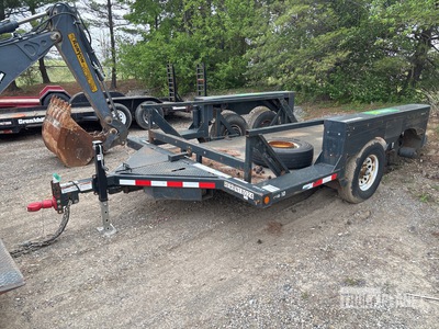 2014 Air Tow 1014 14 ft T/A Ground Load Trailer