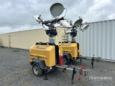 2014 Allmand Night-Lite Pro II 8 kW Light Tower