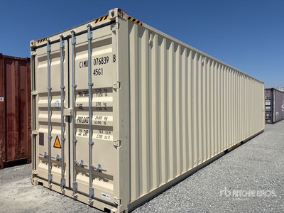 2026 40 ft High Cube 40 ft One-Way High Cube Storage Container