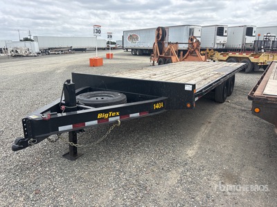 2022 Big Tex 14OA-20BK-8SIR 20 ft T/A Rimorchio per attrezzatura