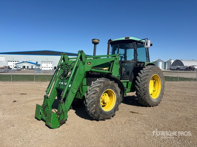 1991 John Deere 3155 جرار ذو دفع رباعي