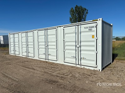 2026 40 ft High Cube Multi-Door Storage Container