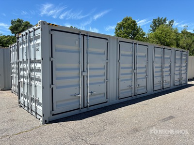 2026 40 ft High Cube Multi-Door Contenedor de almacenamiento