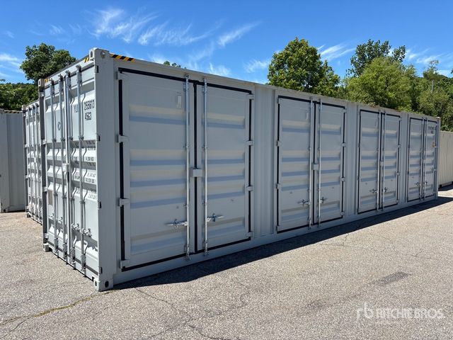 2026 40 ft High Cube Multi-Door Storage Container