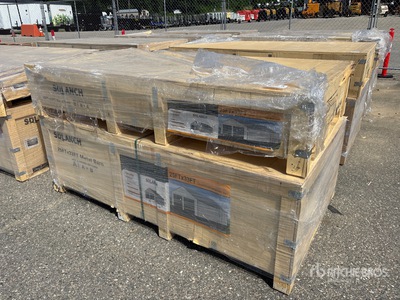 2026 SDL2533DGMS 25 ft x 33 ft Double Garage Metal Shed (Unused)