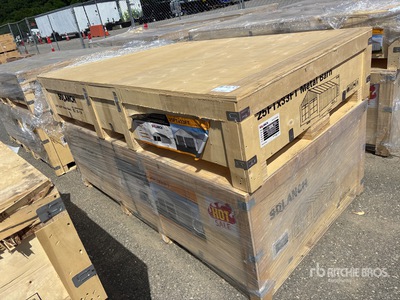 2026 SDL2533DGMS 25 ft x 33 ft Double Garage Metal Shed (Unused)