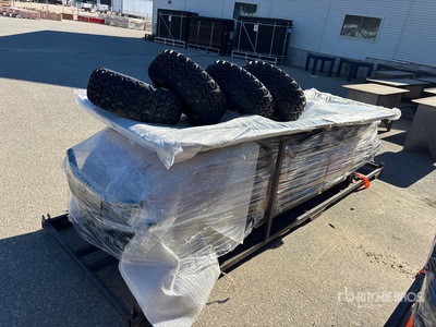 2026 Electric Red Six-Seater Golf Cart (Unused)