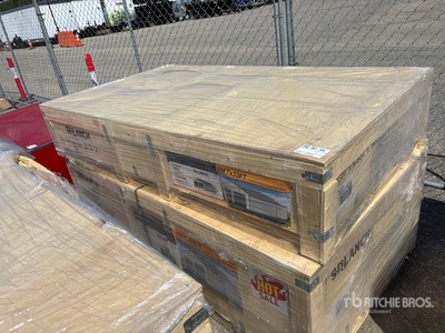 2026 SDL2533DGMS 25 ft x 33 ft Double Garage Metal Shed (Unused)
