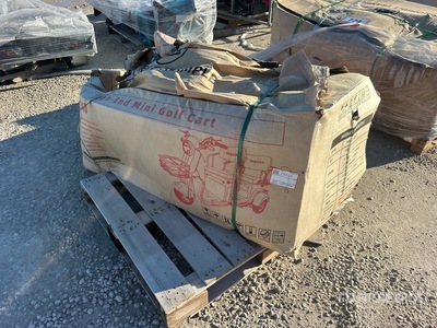 2026 MGC40-RED Electric Mini Golf Cart (Unused)