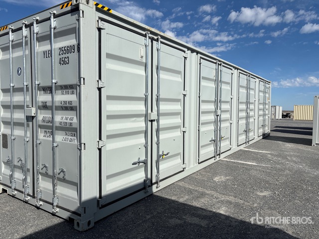 2026 40 ft High Cube Multi-Door Storage Container