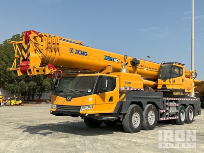 2021 XCMG XCT80L5 80 ton 8x4x4  شاحنة برافعة هيدروليكية