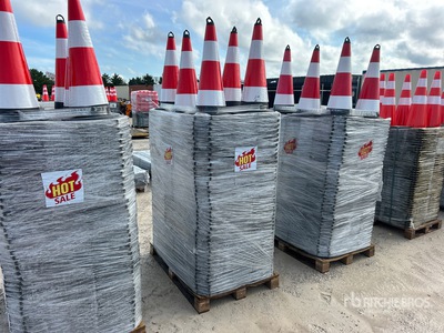 Quantity of (250) 2026 TSC Cônes d'autoroute (Unused)