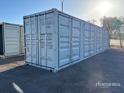 2026 40 ft High Cube Multi-Door Storage Container