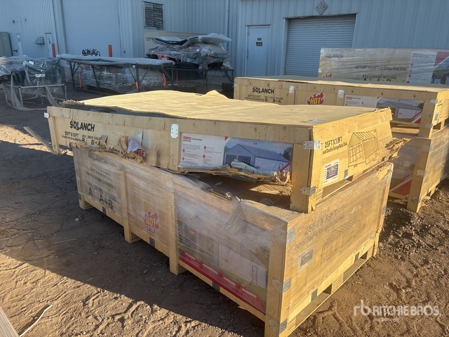 2026 SDL2533DGMS Double Garage Metal Shed (Unused)