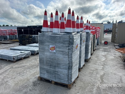 Quantity of (250) 2026 TSC Cônes d'autoroute (Unused)