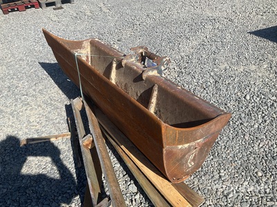 1800 mm Q/C Cleanup Graafmachine Bak