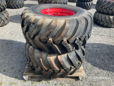 Quantity of (2) Alliance FLO331 550/60-22.5 163B/150B Wielen (Unused)