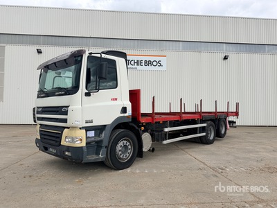 2006 DAF CF85.340 6x2 Camion Porteur Flatbed Truck