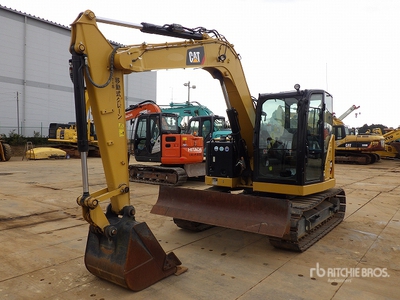 2019 Cat 308 CR Escavatore cingolato