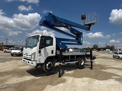 2015 Socage DA328 on 2015 Isuzu P60 Evolution 4x2 شاحنة منصة مرفوعة