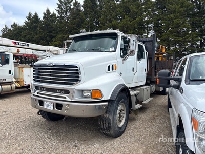 Rotobec Elite XT-MT26 Knuckle Boom on 2007 Sterling L9500 6x4 Crew Cab Grapple Truck