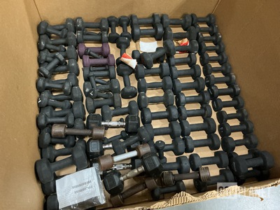 (90) Assorted Dumbbells