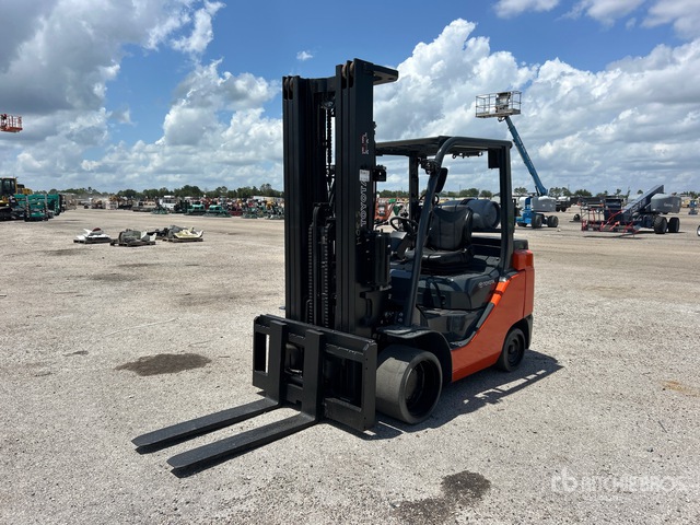 2019 Toyota 8FGC35U 7500 lb Cushion Tire Forklift