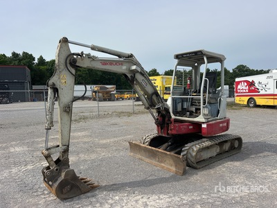 2008 Takeuchi TB138FR Mini Excavator