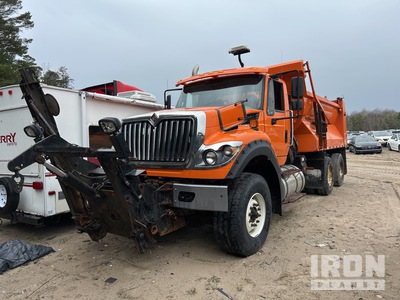 2018 International 7600 6x4 Snow Plow Truck