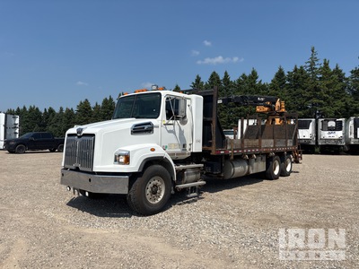 Rotobec Elite Knuckle Boom on 2015 Western Star 4700SB Roto RG 6x4 Grapple Truck