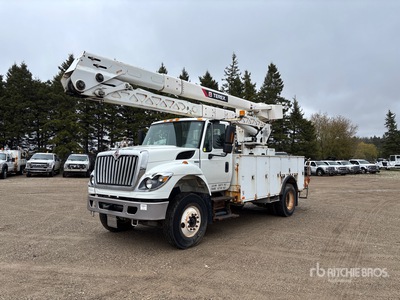 2012 Terex Hi-Ranger HRX-55 55 ft on 2013 International 7400 4x2 Bucket Truck