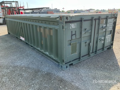 20 ft Contenedor de rodillo