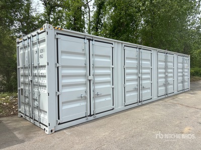 2026 40 ft High Cube Multi-Door حاويات تخزين
