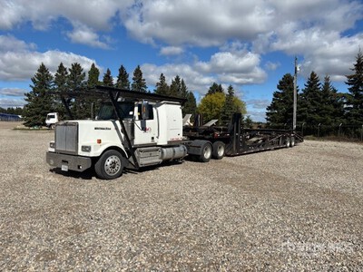 2017 Western Star 4900SF Car Carrier Truck w/ 2013 T/A Car Carrier Trailer