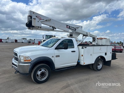 2012 Terex 40 ft on 2011 Dodge Ram 5500 4x4 Bucket Truck
