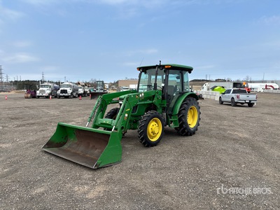 2014 John Deere 5075E 4WD Utility Tractor
