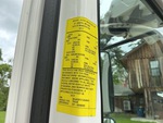 General Appearance with Motor Vehicle Safety Standards Label