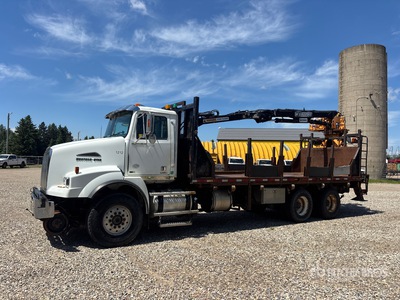 Elite XT Rotobec Straight Boom on 2012 Western Star 4800 6x4 Hi-Rail Camiones con pinza