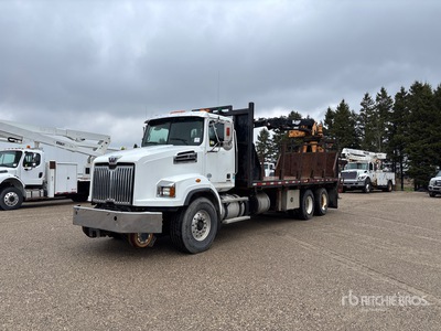 Rotobec Elite XT-MT26 7400 lb Articulated Boom on 2013 WESTERN STAR 4700 6x4 Hi-Rail Grapple Truck