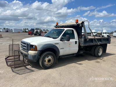 2007 Ford F-450 4x2 Kipperpritsche-Lkw