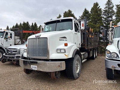 Rotobec Elite XT-MT26 Articulated Boom on 2012 Western Star 4800SB 6x4 Hi-Rail Grapple Truck