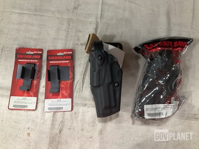 (77) Safariland CD-76 Clip-on Magazine Holders & (75) Safariland Duty Holsters