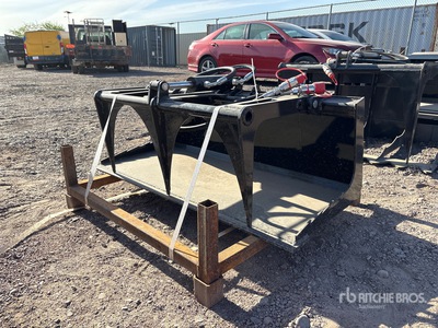 2026 GIYI GY-X PG44 44 in Plate Mini Skid Steer Grapple