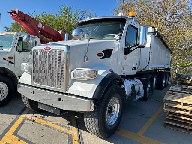2018 Peterbilt 567 10x4 Quad/A Dump Truck (Inoperable)