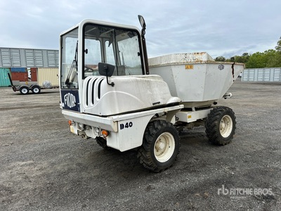 2017 Fiori DF40 1.6 ton 4x2 Swivel Dumper