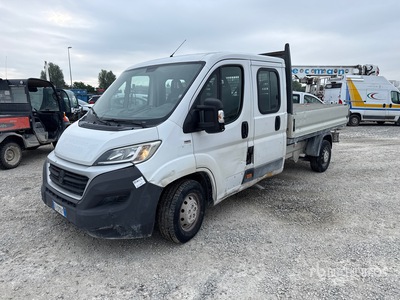 2017 Fiat ducato Crew Cab Camion à Plateau (Inoperable)