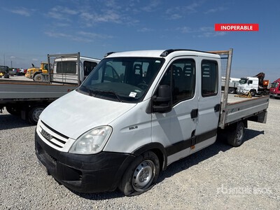 2008 Iveco Daily Platte vrachtwagen (Inoperable)