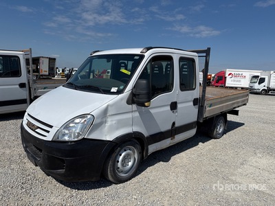 2008 Iveco Daily 35S12 Platte vrachtwagen (Inoperable)