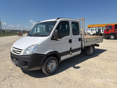 2008 Iveco Daily 35S12 Crew Cab Autocarro cassone fisso