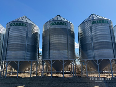 Goebel +/- 5000 bu 5 Ring Hopper Grain Bin